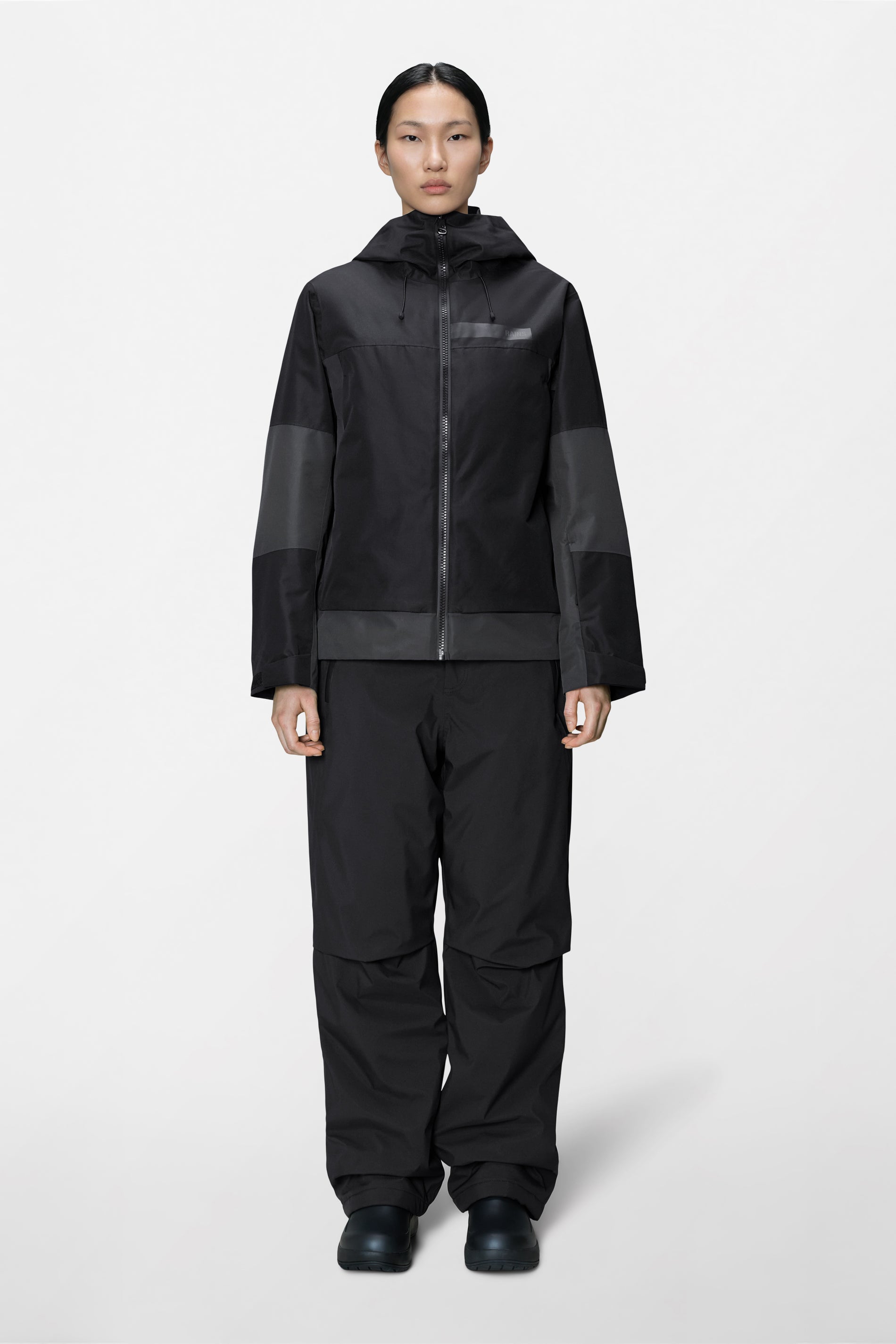 RAINS Niseko Insulated W Jacket Black Onyx Jacket