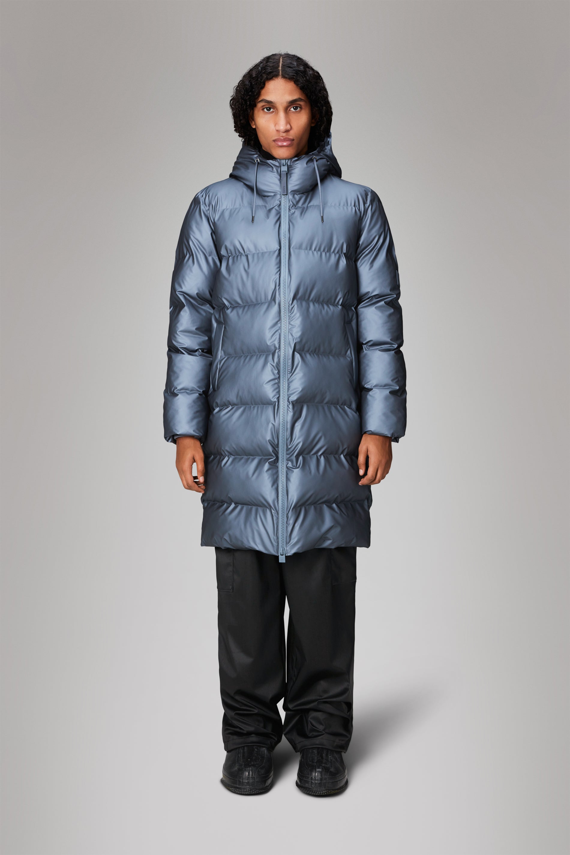 Rains long jacket men best sale