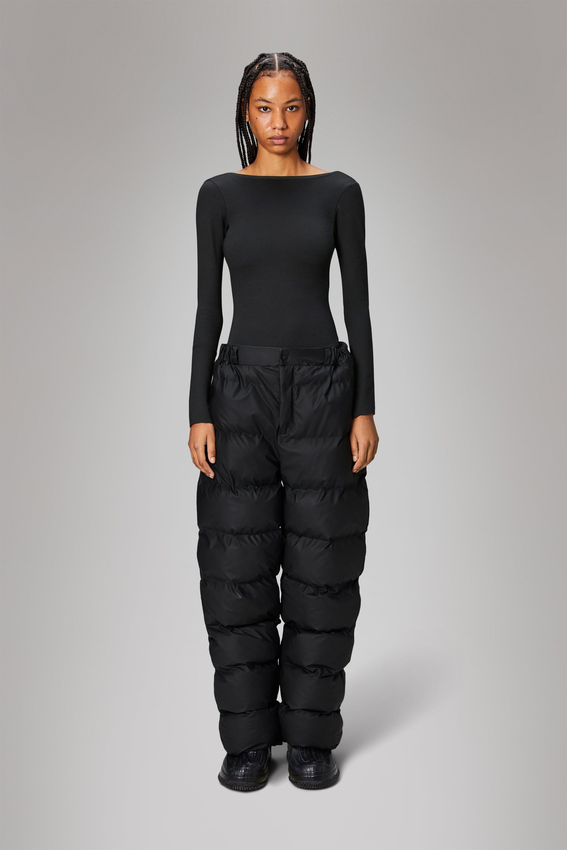 Rains® Alta Puffer Pants Regular in Black for £289 | Free Shipping