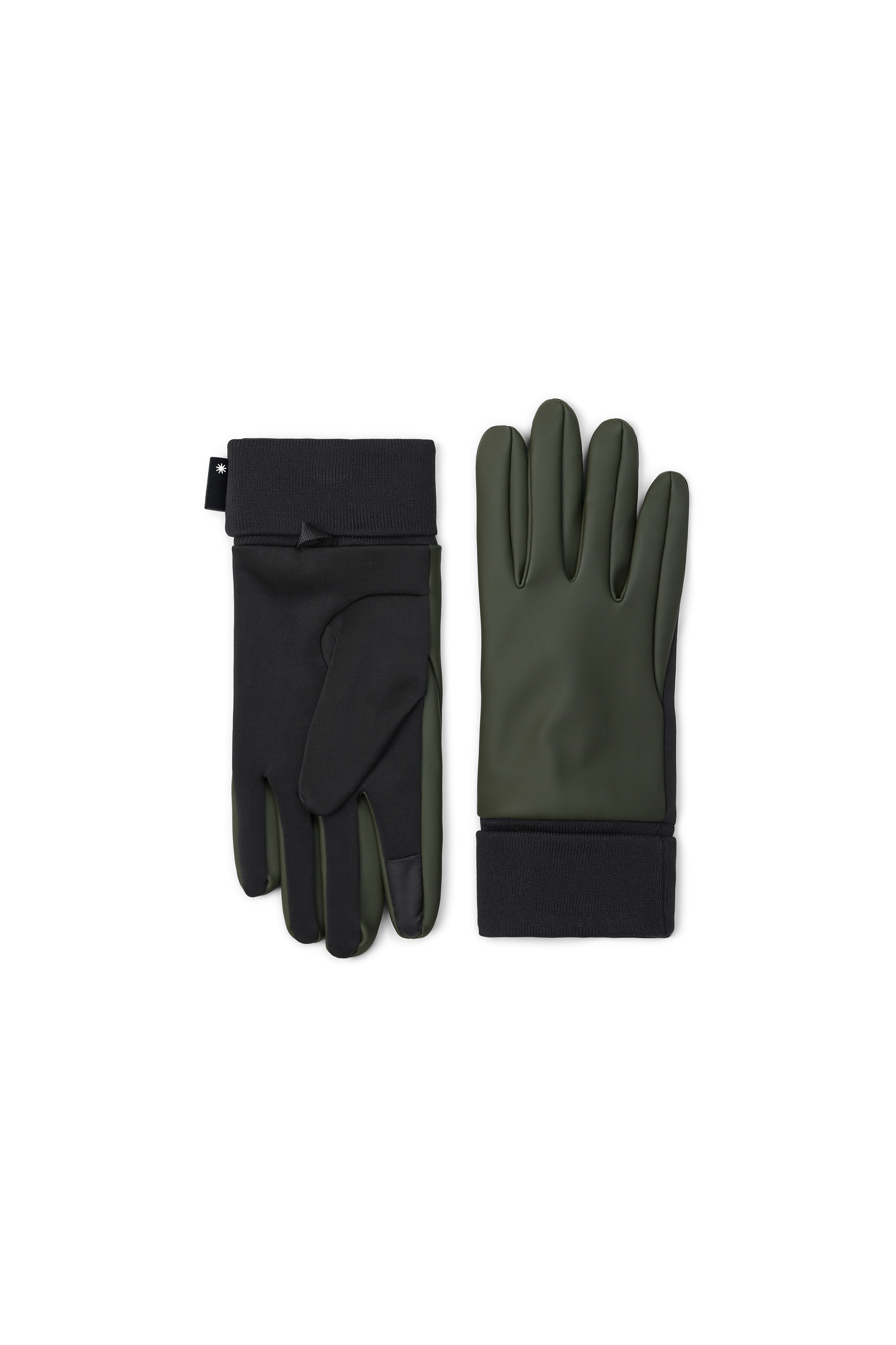 RAINS Gloves Green Gloves & Mittens