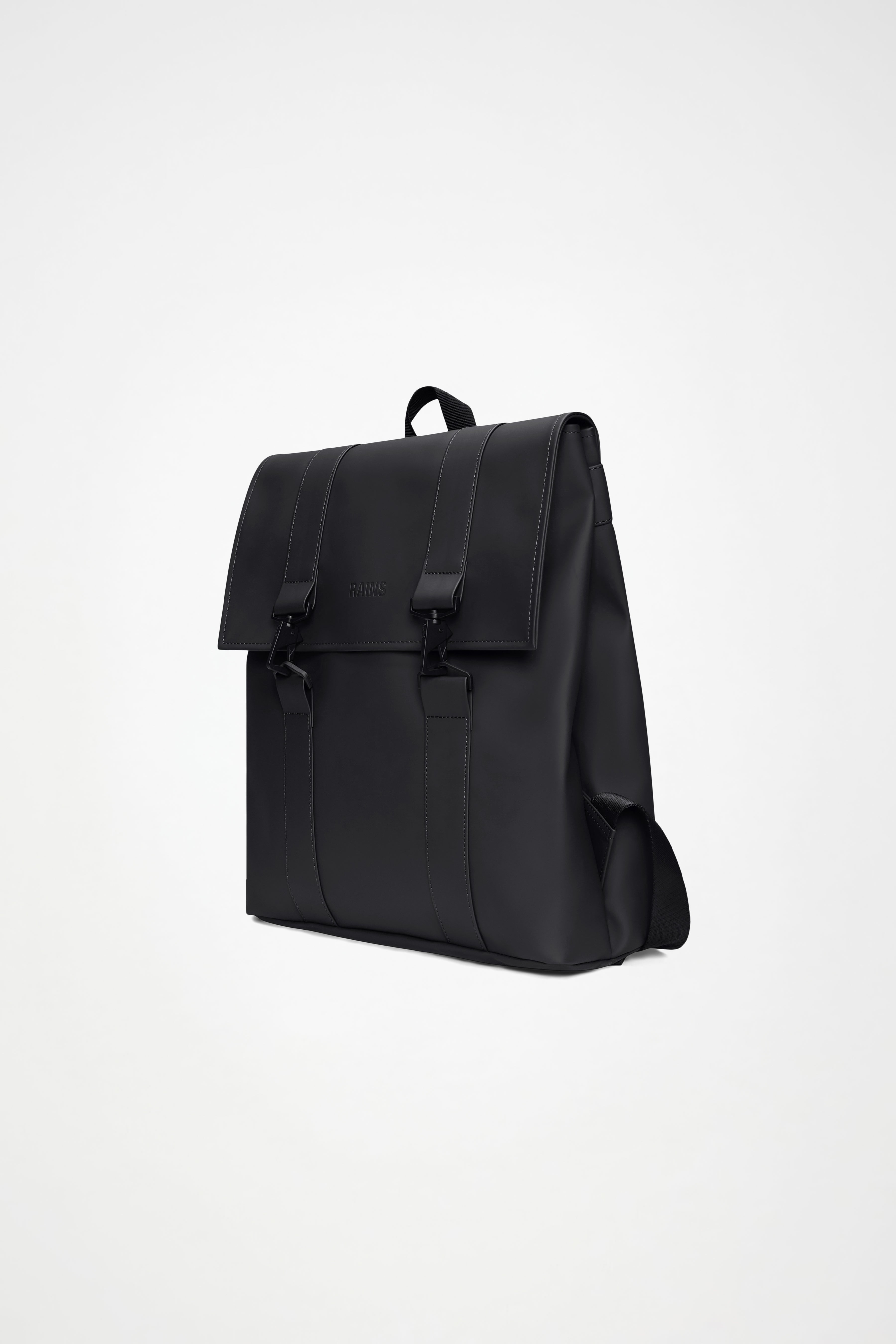 RAINS MSN Bag Black 21L H40 x D15 x W35 cm Backpack