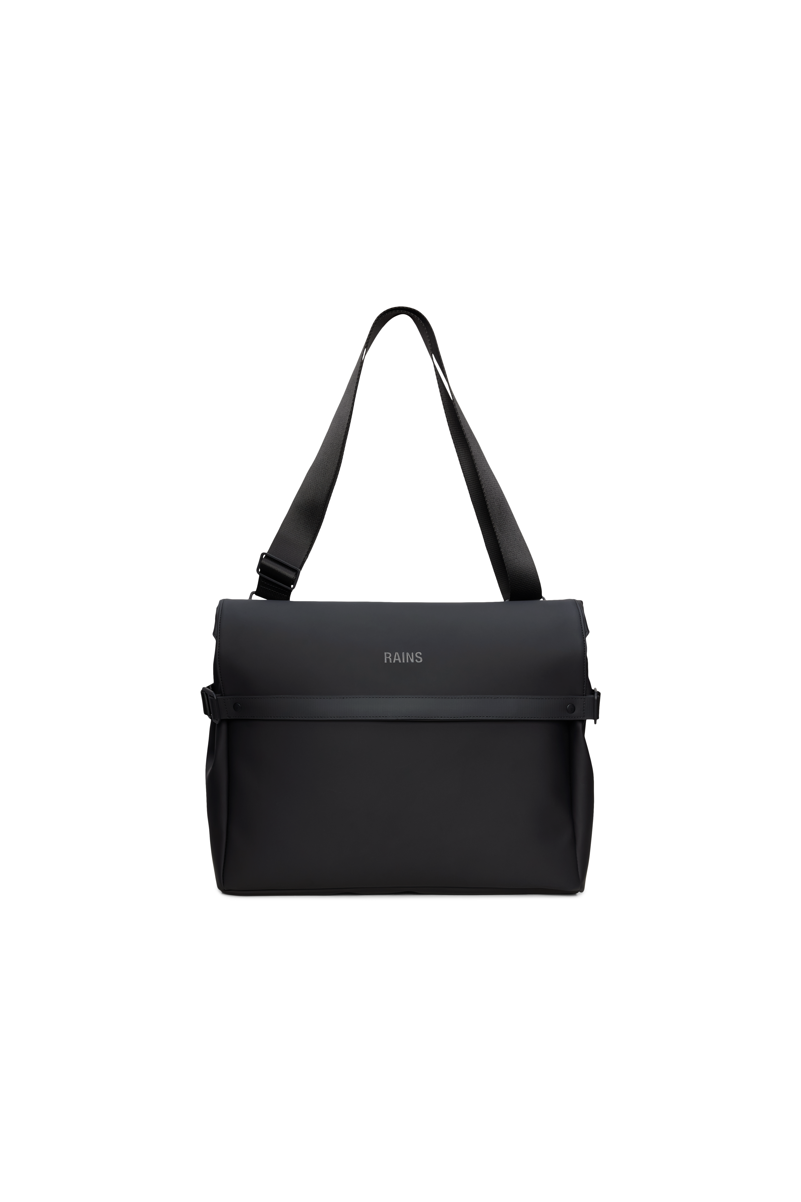 RAINS OTG Messenger Bag Black 13L H32 x D11 x W40 cm Messenger