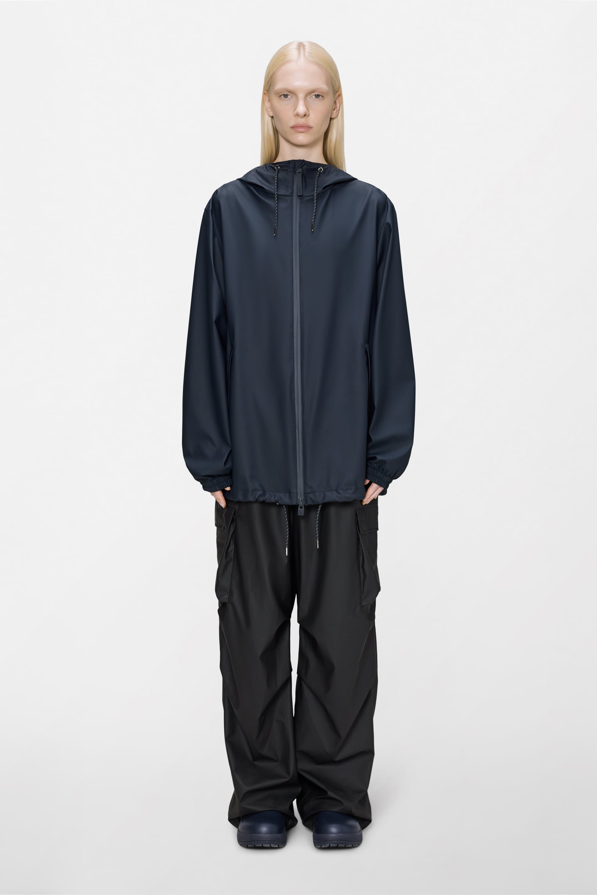 RAINS Storm Breaker Navy Jacket