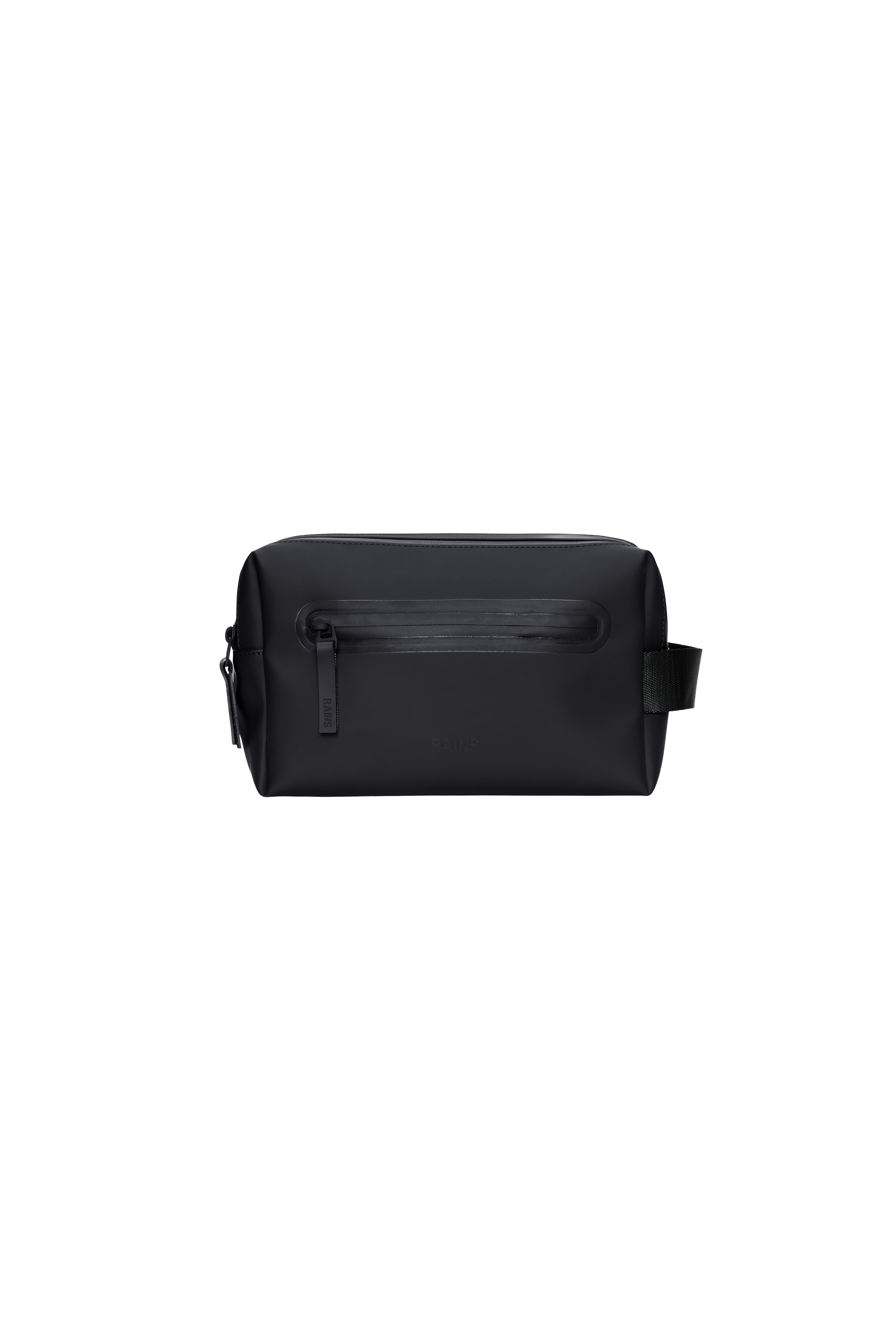 RAINS 2 Zip Wash Bag Black 4.50L H16 x D11.50 x W24 cm Wash Bag